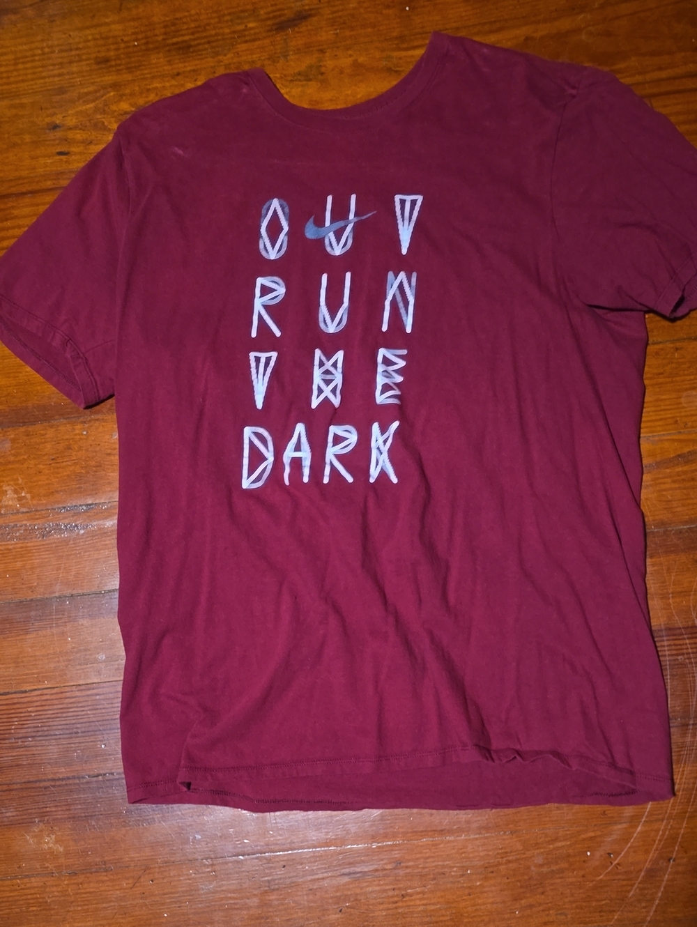 Nike Jr. Burgundy Short Sleeve Graphic Tee